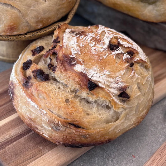 Chocolate Chip Sourdough Loaf